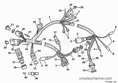 1998 Evinrude Outboards 150 [BE150ELECD] - Parts Lookup - Crowley Marine