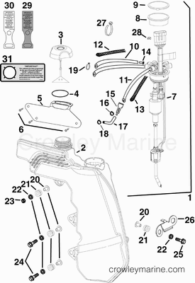 2006 Evinrude Outboards 90 [E90DPLSDA] - Parts Lookup - Crowley Marine
