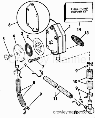1988 Evinrude Outboards 28 [E28ESLCCR] - Parts Lookup - Crowley Marine