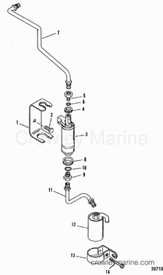 1992 Mercruiser 4.3L [ALPHA I] [443B0002S] - Parts Lookup - Crowley Marine