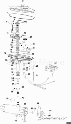 1995 MotorGuide 12V [MOTORGUIDE] [9GWT358R1] - Parts ... omc trolling motor 12 volt wiring diagram 