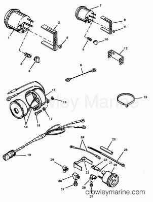 1995 Mercury Race Outboard 225 [PROMAX] [1925311RH ... mercury promax wiring diagram 