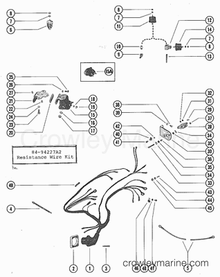 1976 Mercruiser 165 [ 2165206] - Parts Lookup - Crowley Marine