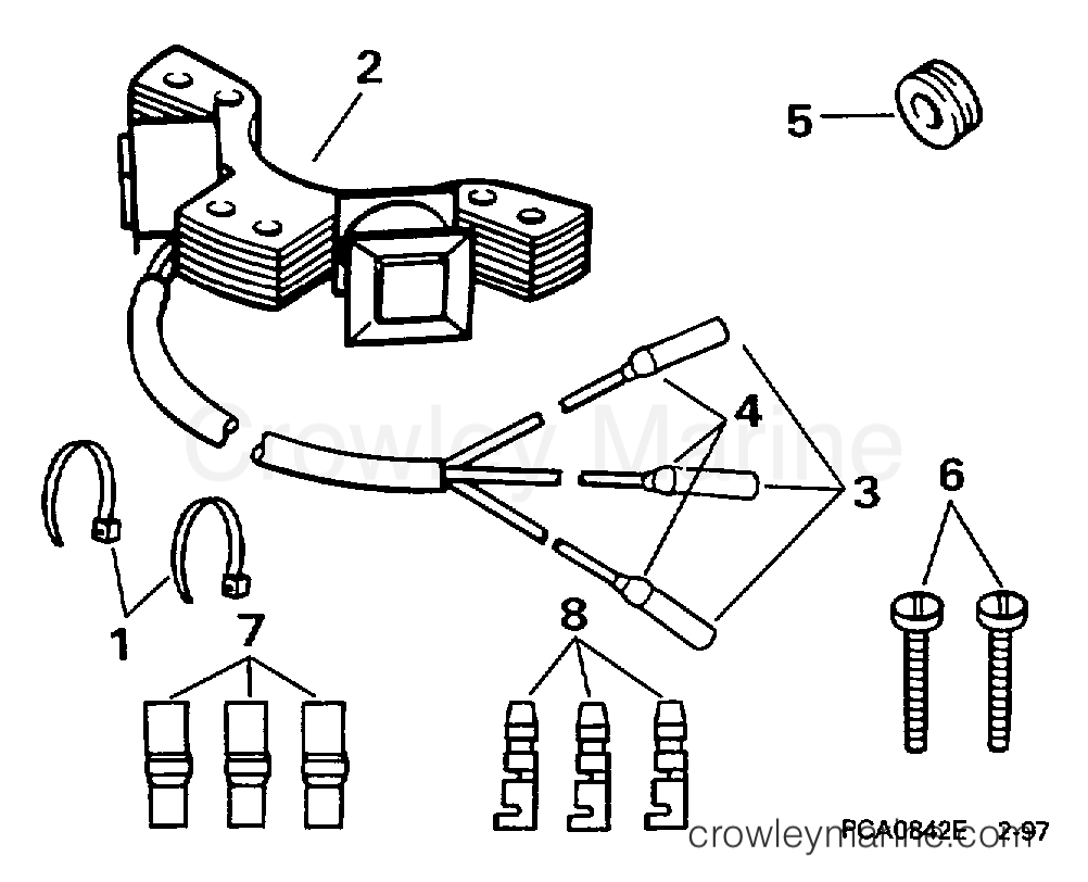 1997 Rigging Accessories - Electrical System - AC LIGHTING KIT - 5 THRU 55