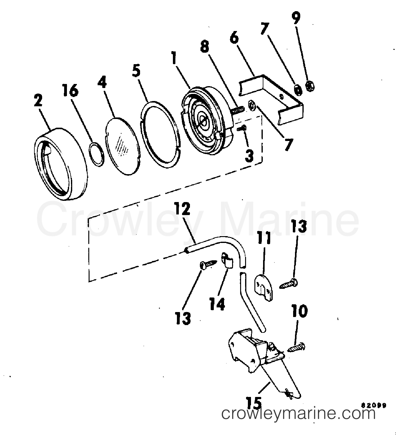1978 Rigging Accessories - Instruments - SPEEDOMETER KIT-SUN SHIELD