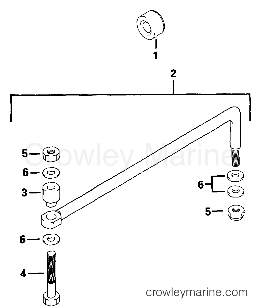 1999 Outboard 70 - E70PL4EEC - STEERING CONNECTOR