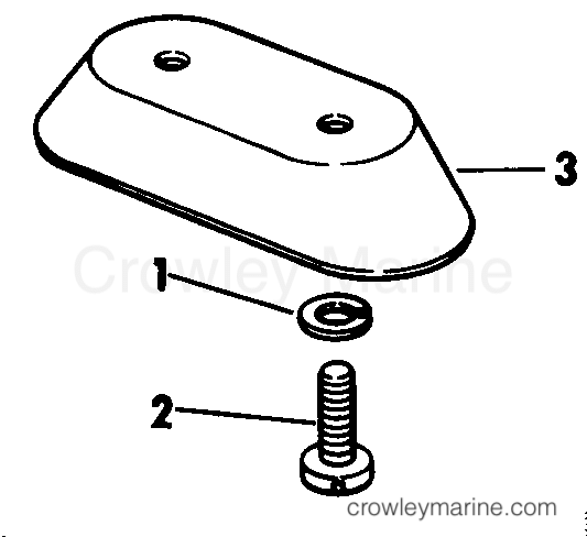 1983 Rigging Accessories - Electrical System - ZINC ANODE KIT