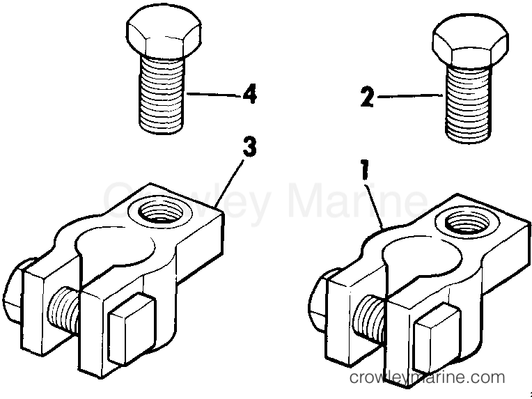 1985 Rigging Accessories - Miscellaneous - BATTERY TERMINAL KIT