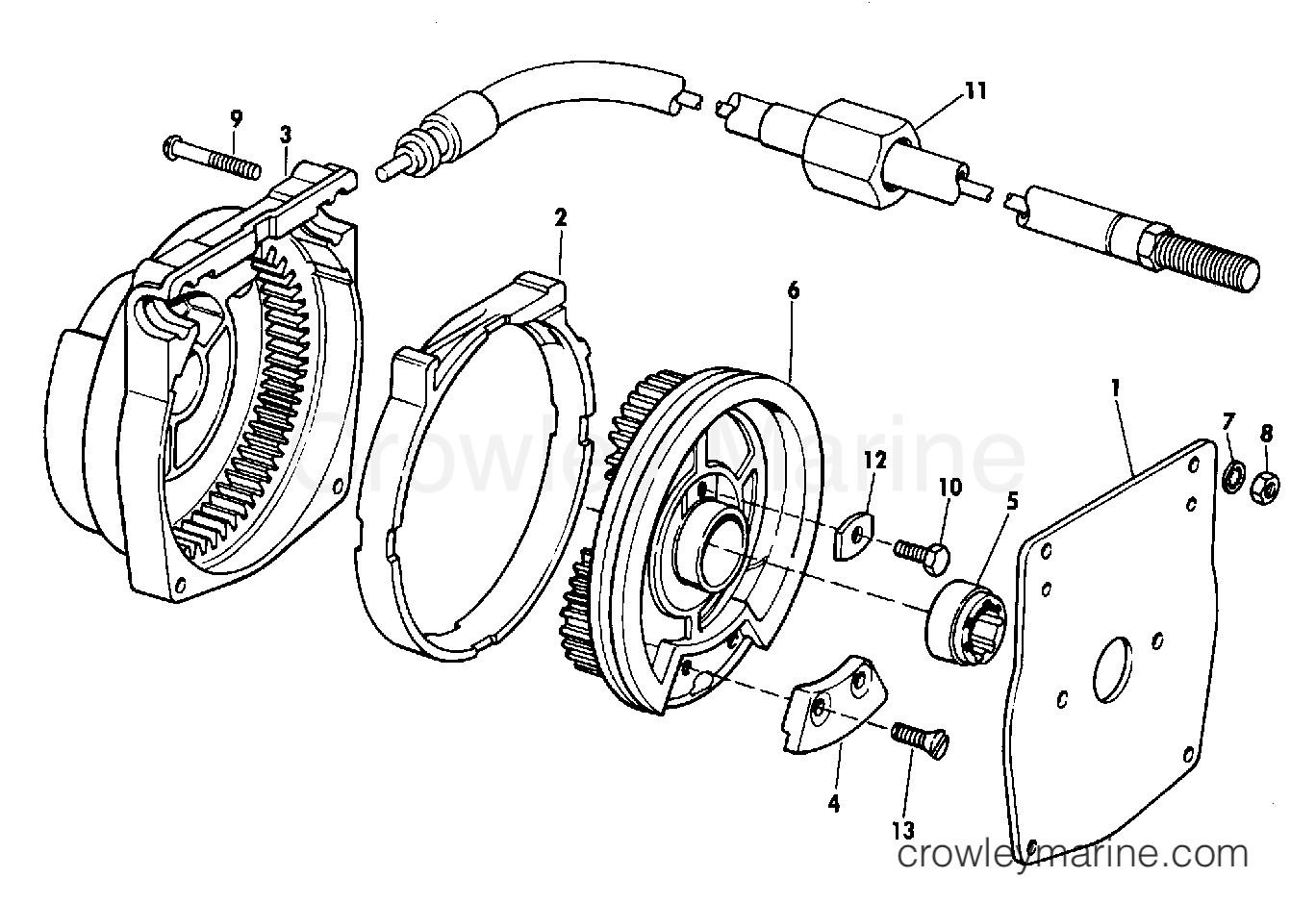 1975 Rigging Accessories - Steering - DRIVE & CABLE