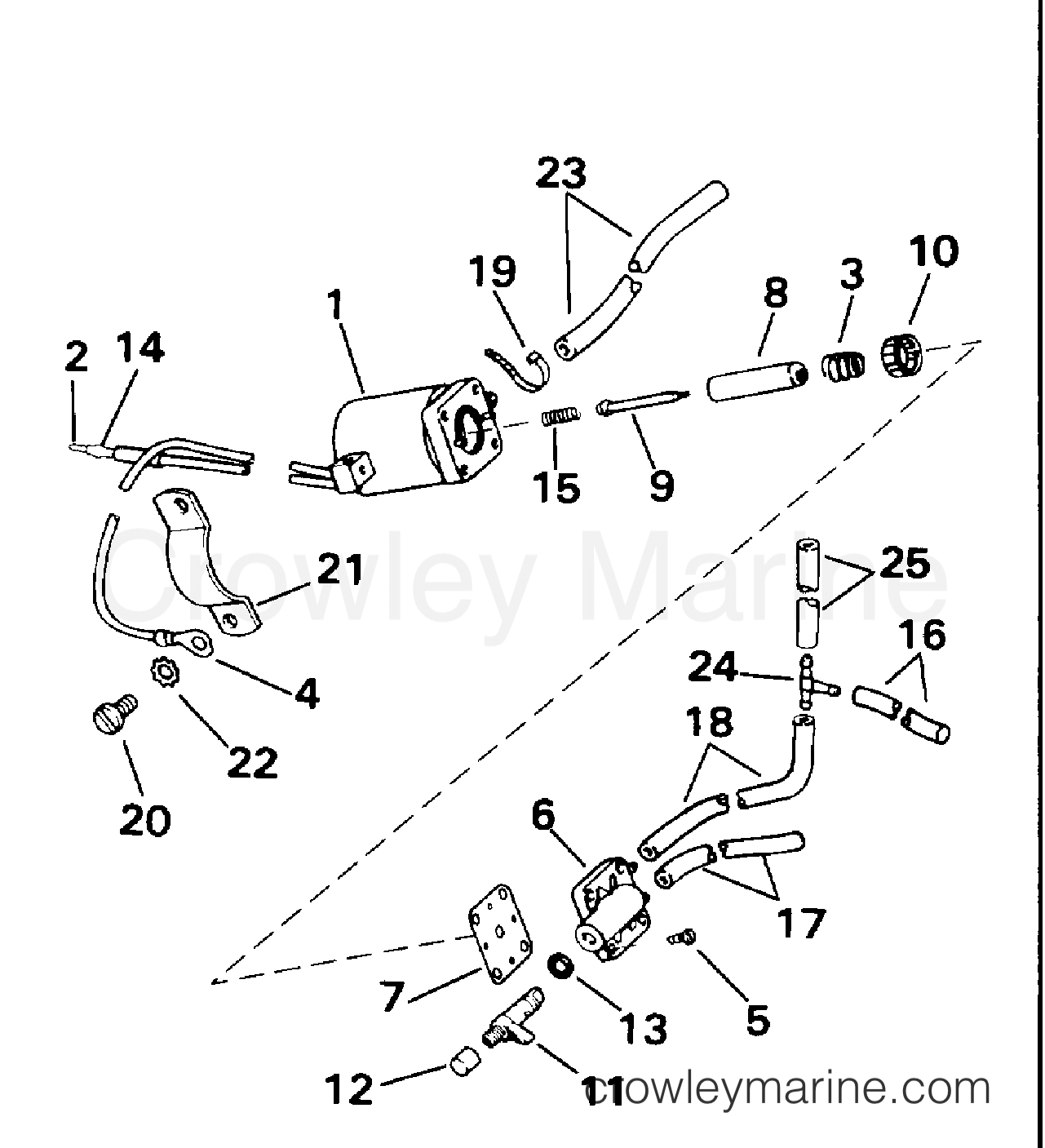 1993 Outboard 70 - J70ELETS - ELECTRIC PRIMER SYSTEM