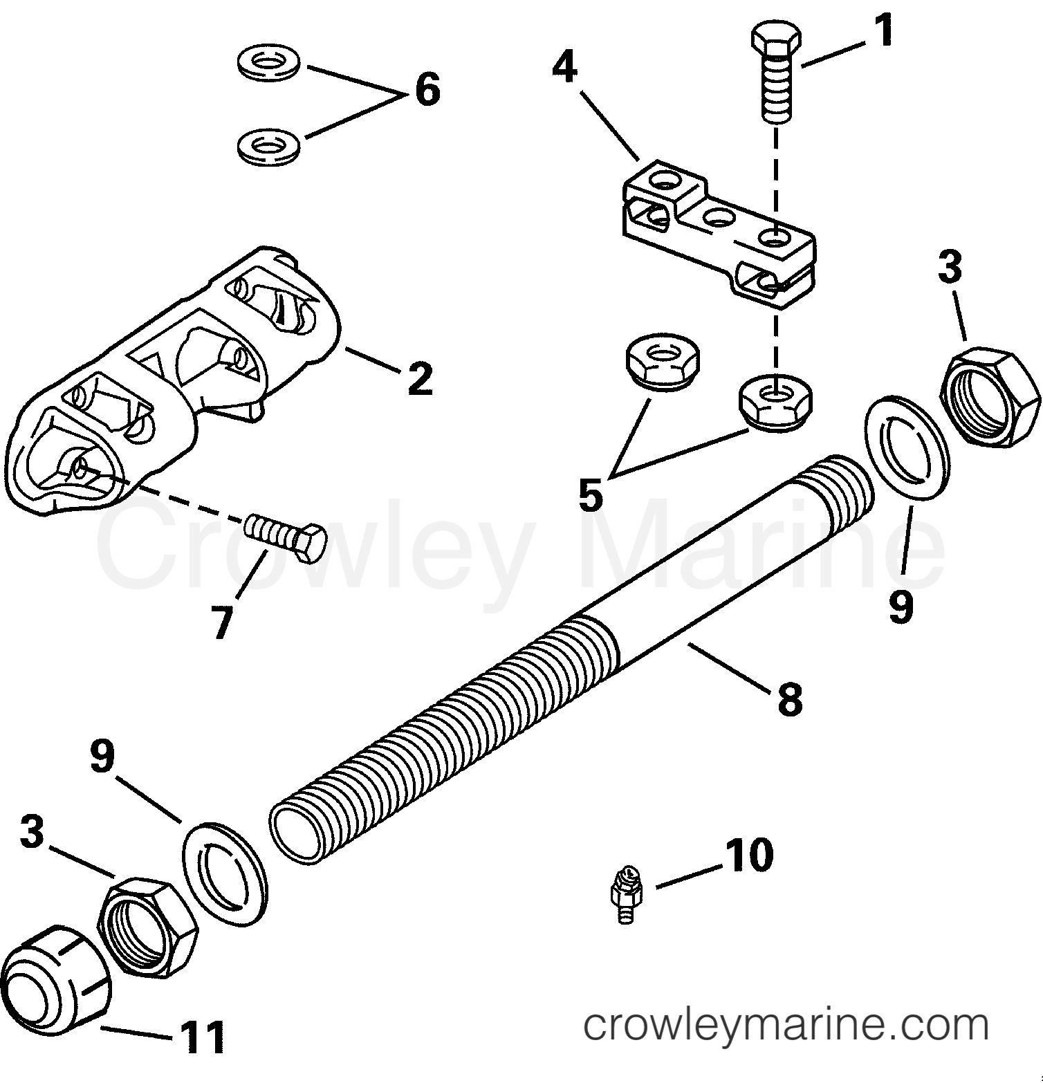 2000 Outboard 75 - E75FPLSSH - DUAL STEERING CONNECTOR KIT - OPTIONAL