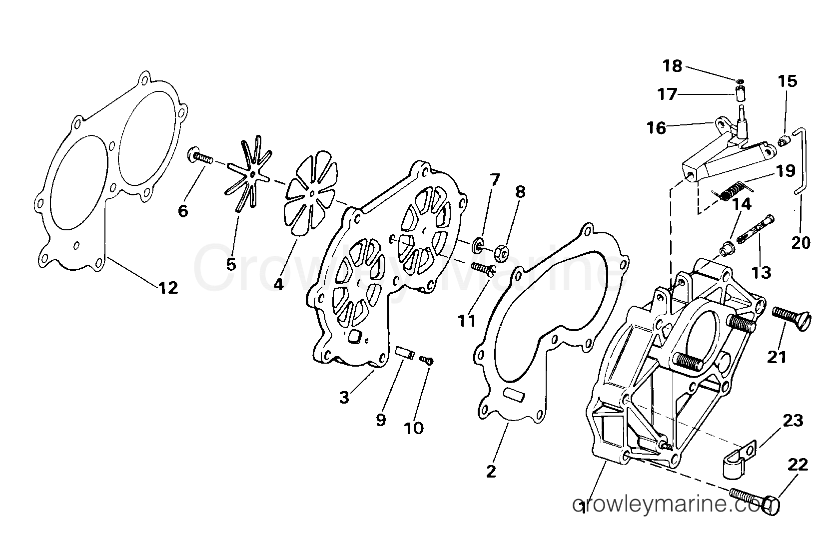 2000 Outboard 25 - SJ25RTSSB - INTAKE MANIFOLD