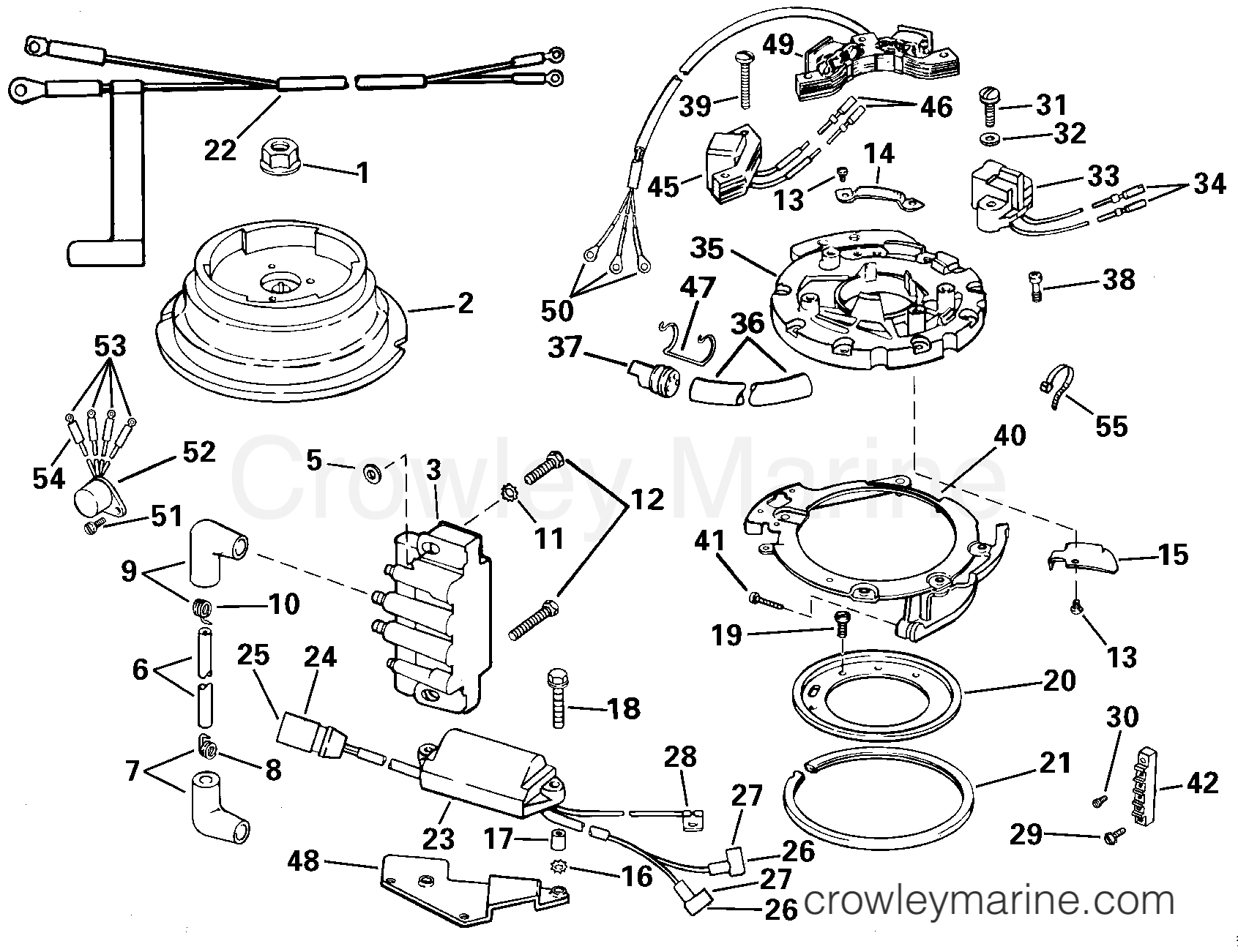 2000 Outboard 6 - J6RSSM - IGNITION