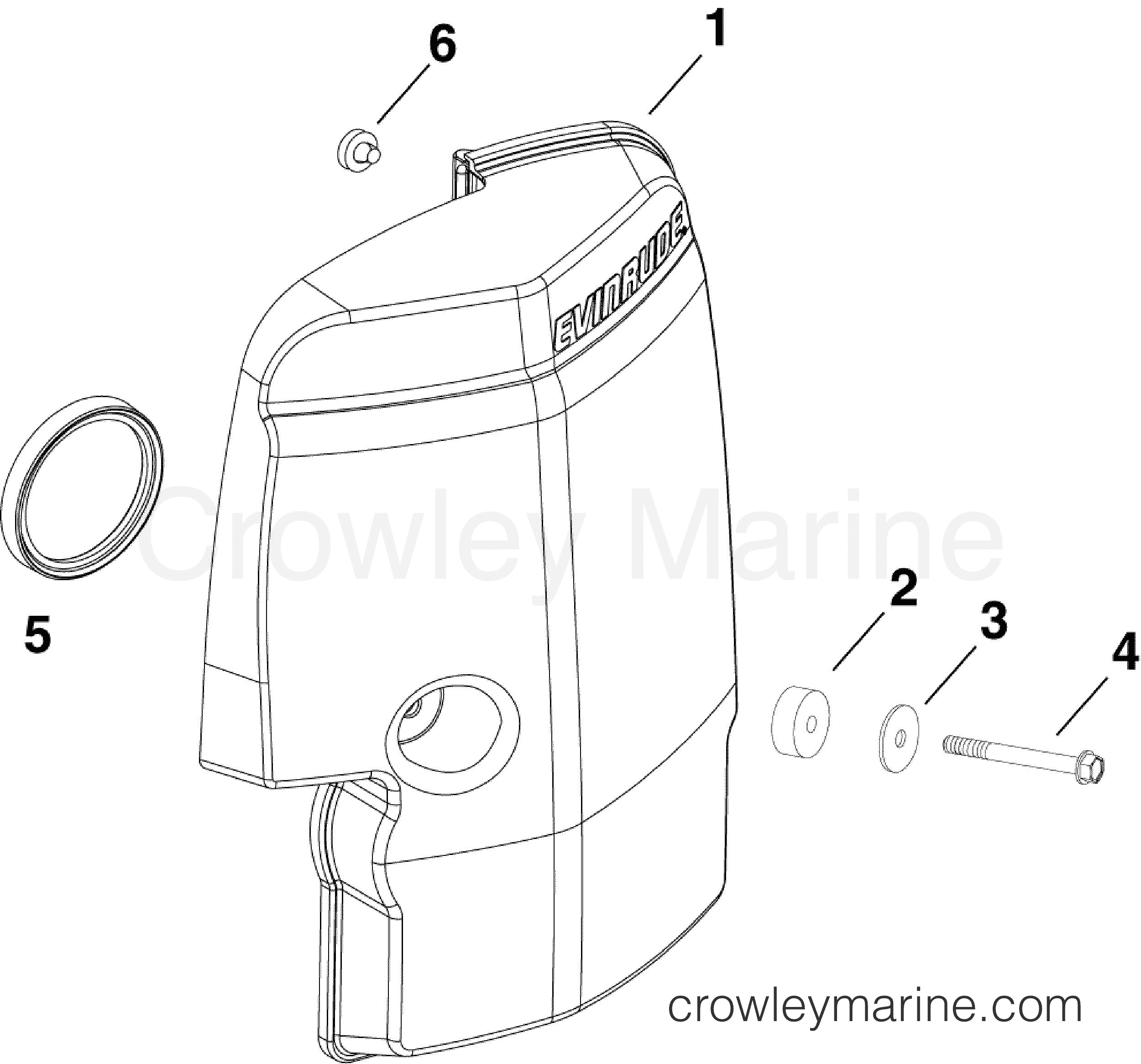 AB Outboard 75 - E75DPLABA - AIR SILENCER