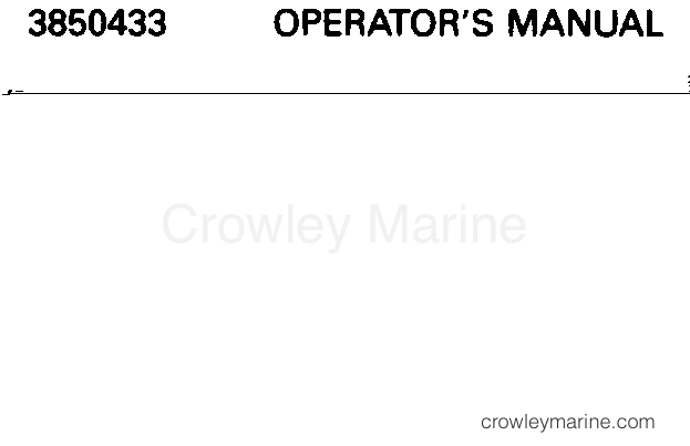 1994 OMC Stern Drive 5.7 - 572AGPMDA - LITERATURE