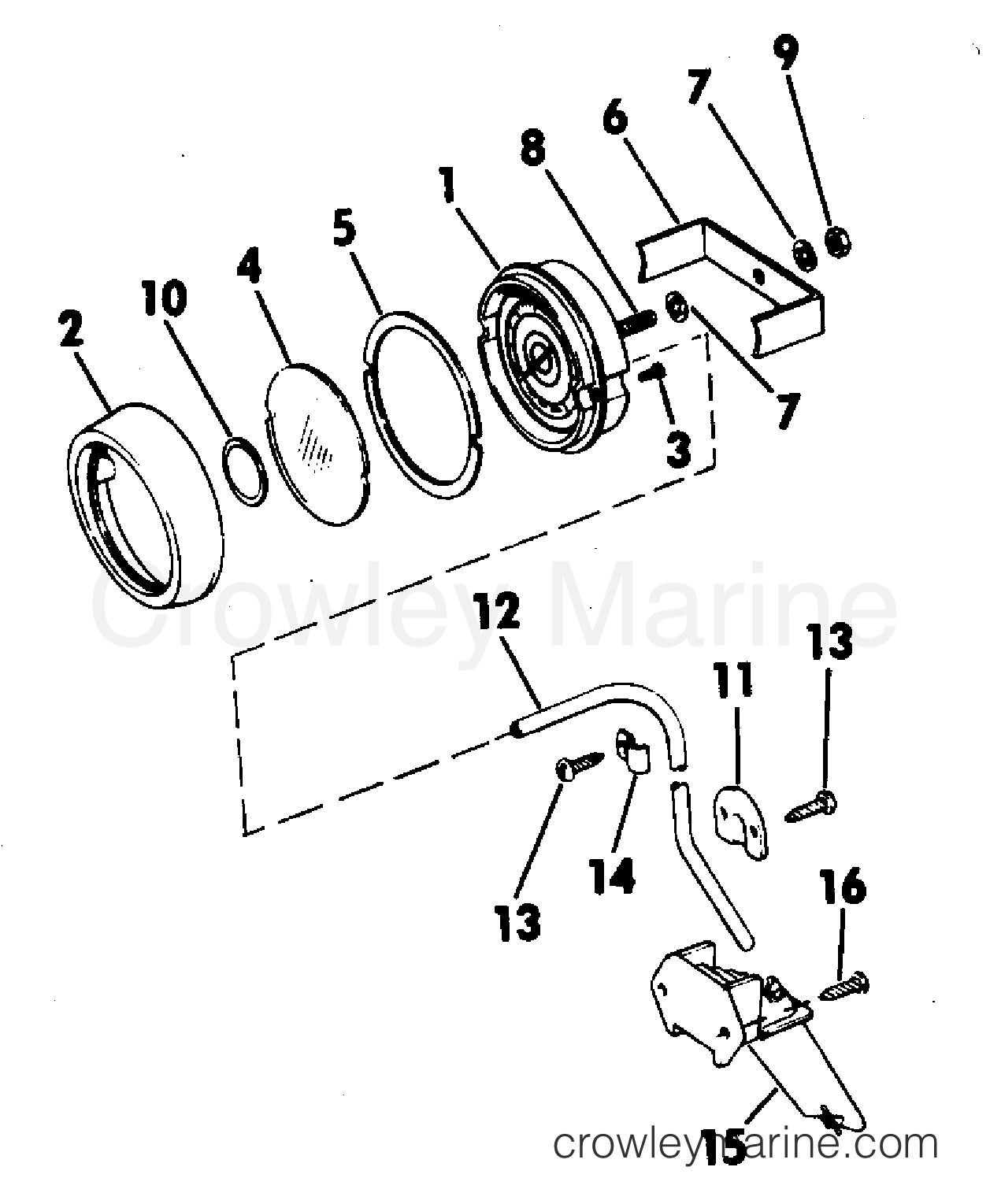1981 Rigging Accessories - Instruments - SPEEDOMETER KIT - SUN SHIELD