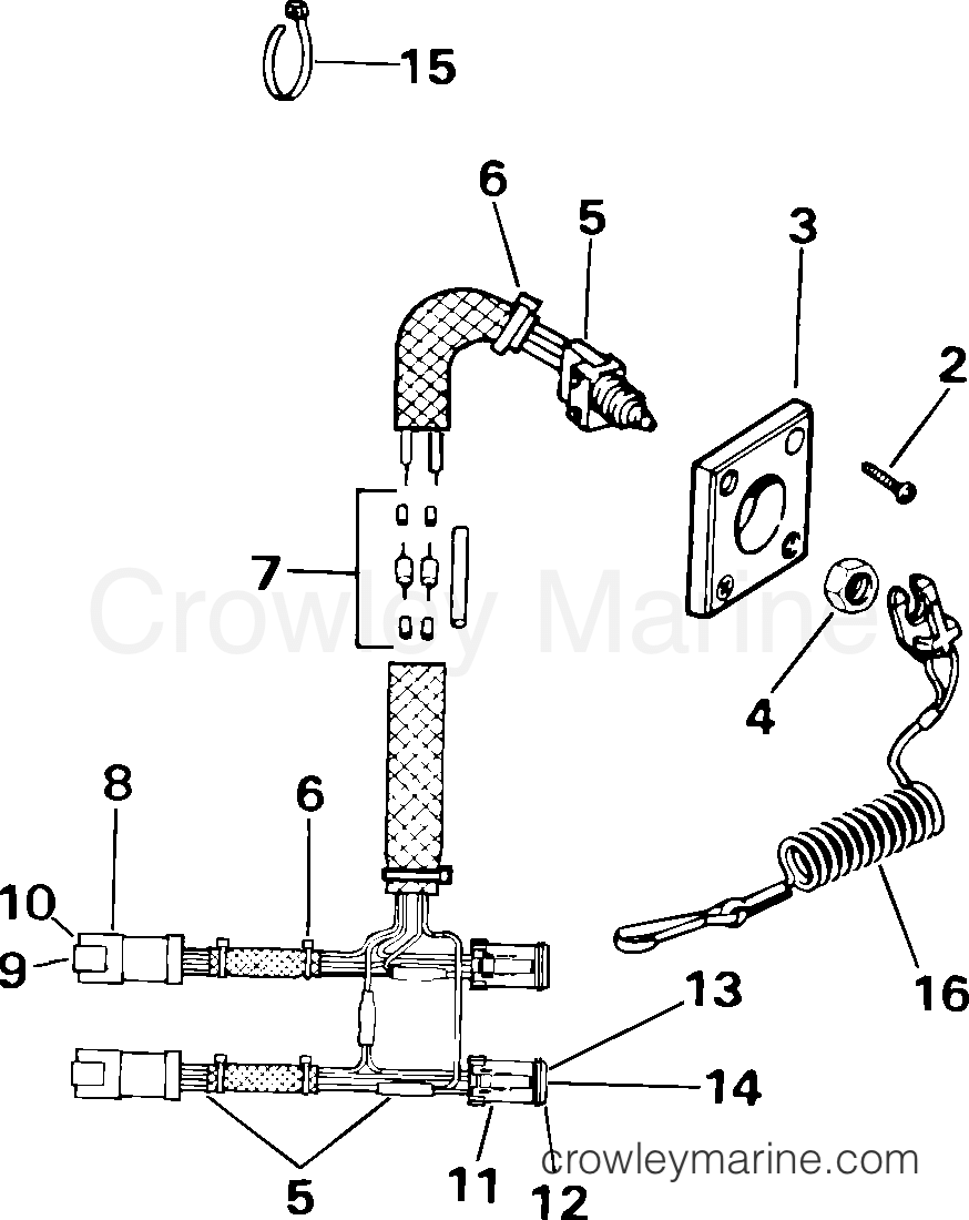 2000 Rigging Accessories - Electrical System - REMOTE STOP SWITCH - DUAL ENGINE
