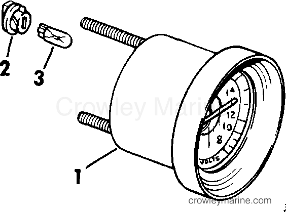 1985 Rigging Accessories - Instruments - VOLTMETER KIT