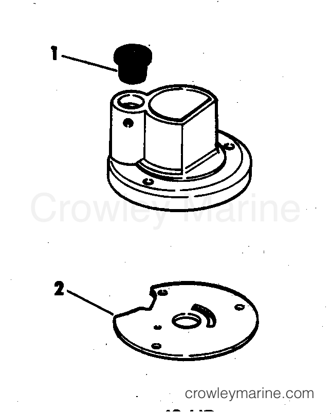 1973 Rigging Accessories - Miscellaneous - CHROME PUMP KITS 40 HP
