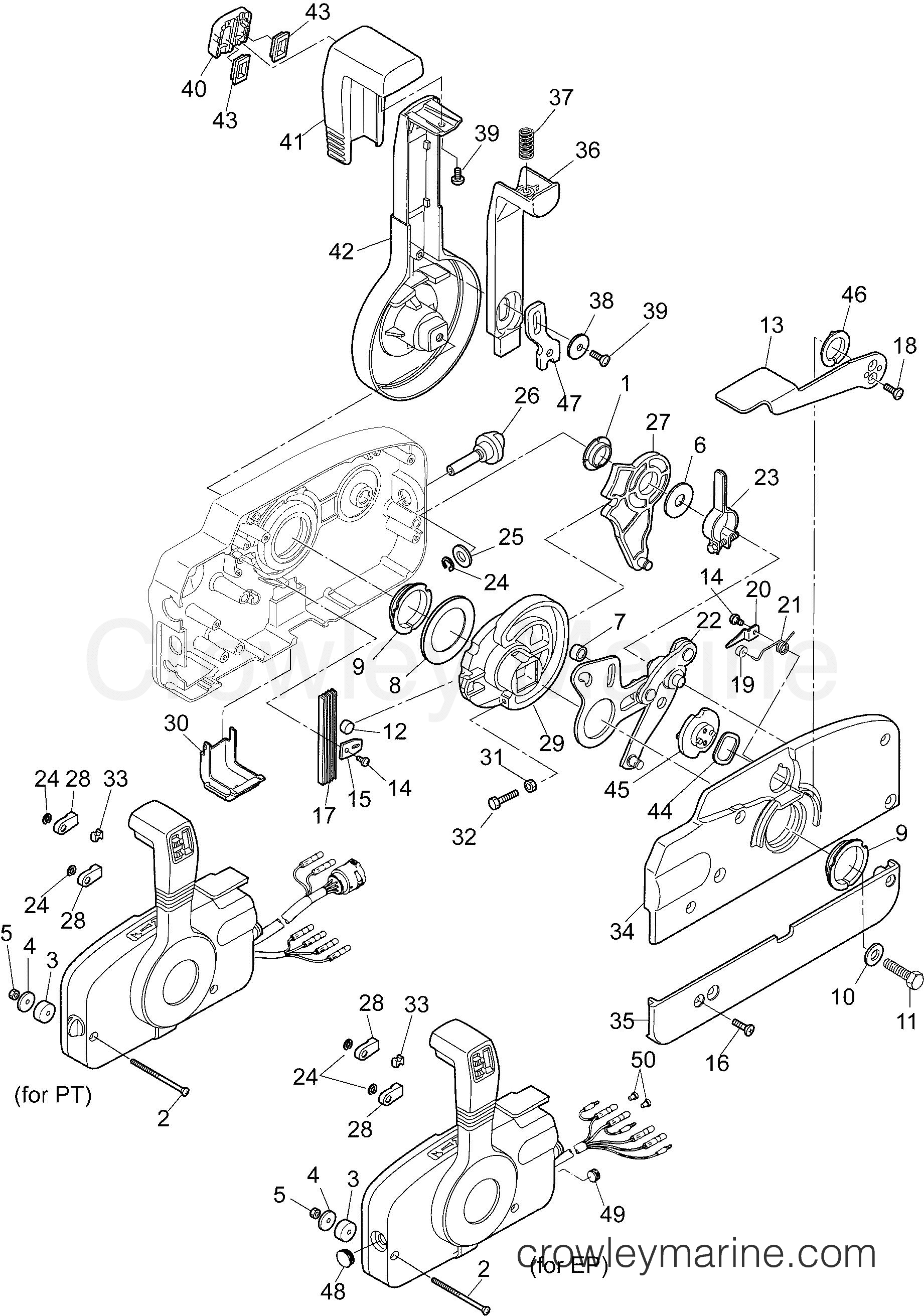 2012 Outboard 9.8 PORTABLE - E10PL4INS - SIDE MOUNT REMOTE CONTROL