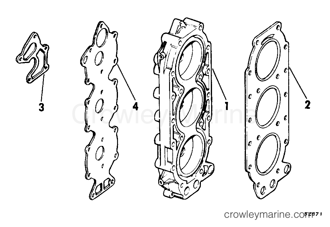 1976 Rigging Accessories - Miscellaneous - CYLINDER HEAD KIT-HIGH PERFORMANCE