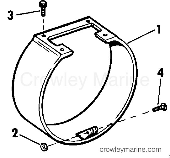 1982 Rigging Accessories - Miscellaneous - PROPELLER GUARD KIT - 9.9 & 15