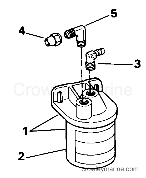 1995 Rigging Accessories - Fuel System - FUEL FILTER
