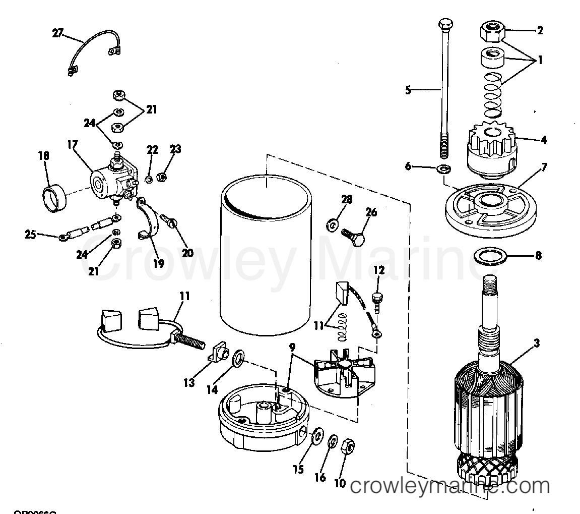 1983 Outboard 50 - J50BECTA - ELECTRIC STARTER