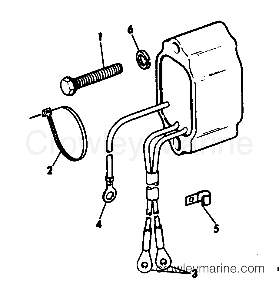 1982 Rigging Accessories - Electrical System - REGULATOR KIT V-4-V-6