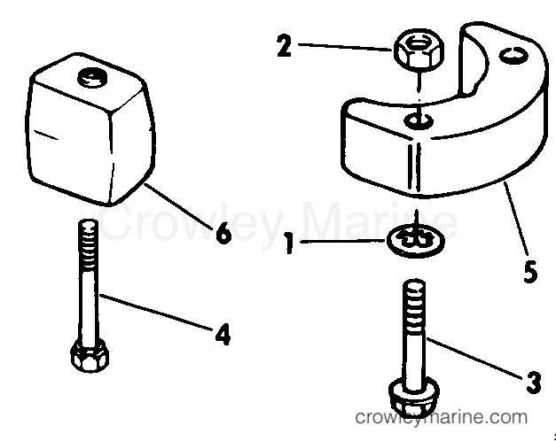 1985 Rigging Accessories - Electrical System - ZINC ANODE KIT 40 THRU 75