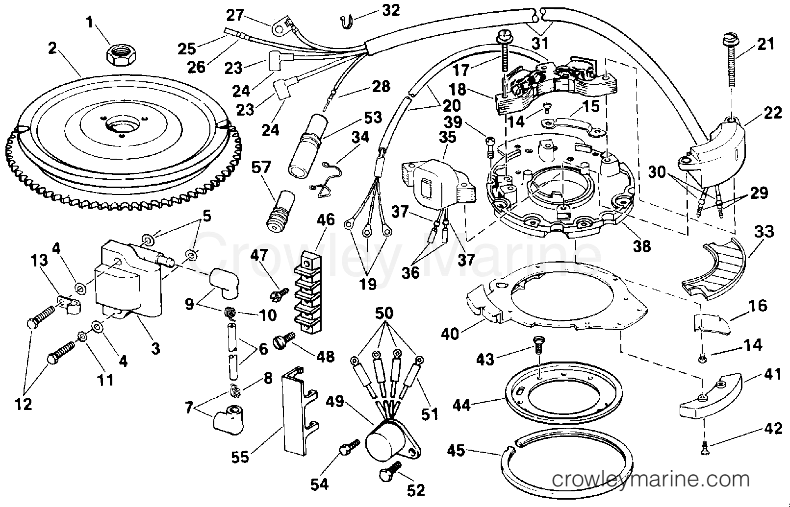 1992 Outboard 20 - J20EEND - IGNITION