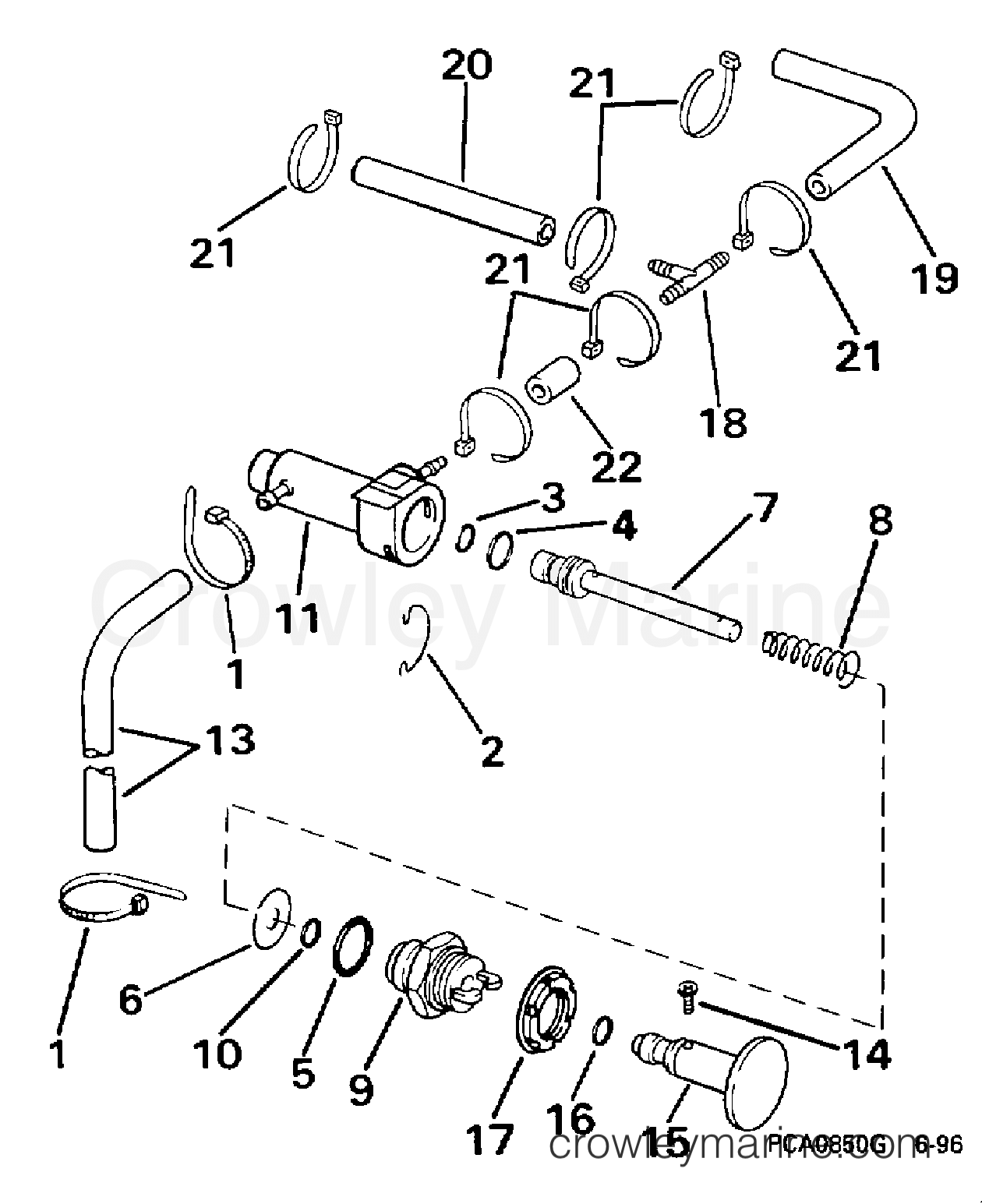 1998 Outboard 25 - J25TEECB - PRIMER SYSTEM