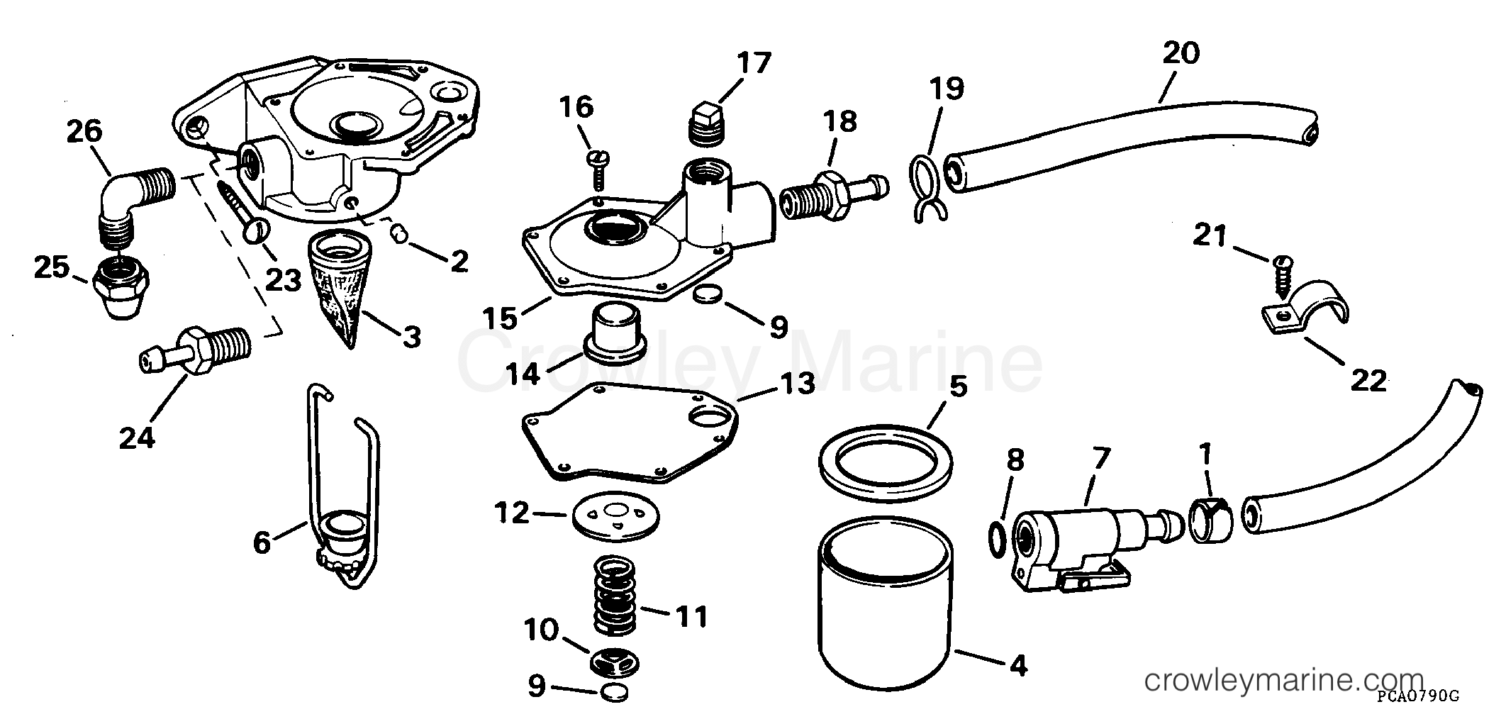 1995 Rigging Accessories - Fuel System - PRIMER PUMP KIT