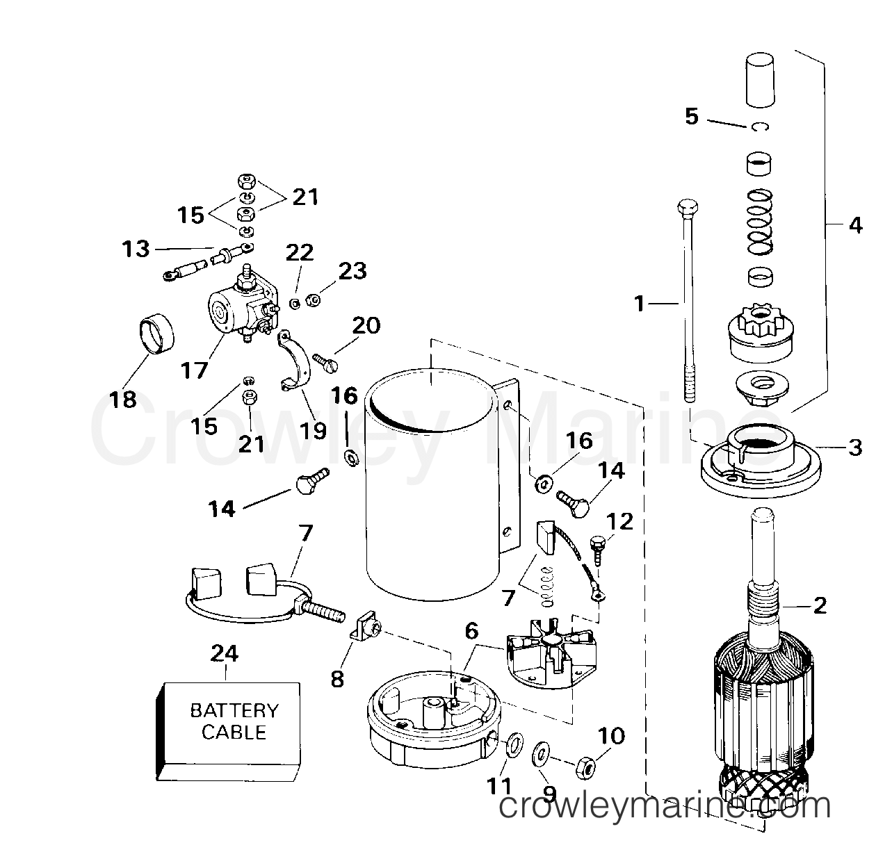 2000 Outboard 70 - J70PLSSD - ELECTRIC STARTER
