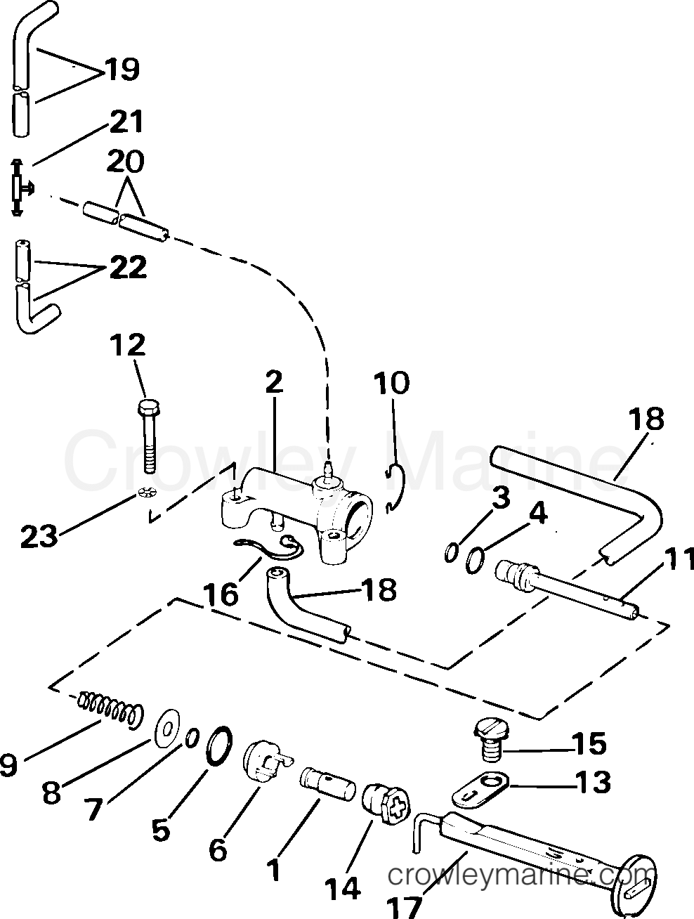 2005 Outboard 55 - J55MLSOR - PRIMER SYSTEM