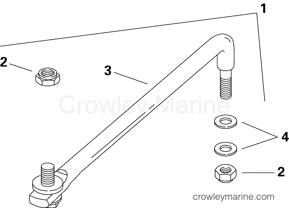 2000 Johnson Outboards 115 - BJ115PLSSB - STEERING CONNECTOR KIT section