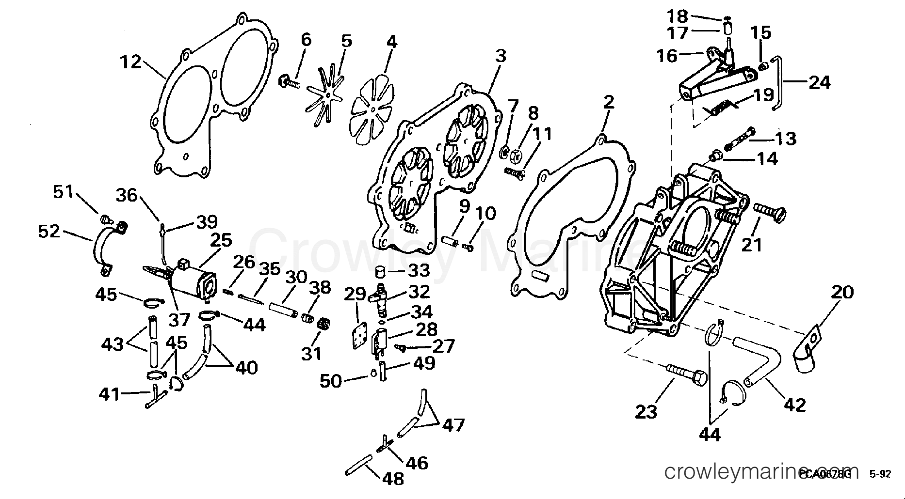 1994 Outboard 20 - E20EERC - INTAKE MANIFOLD