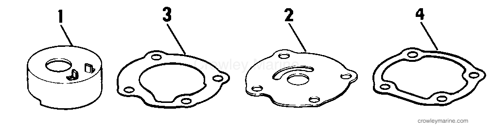 1983 Rigging Accessories - Miscellaneous - CHROME PUMP KITS 20, 25 MODELS