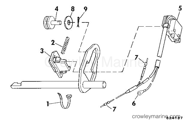 1983 Sea Drive 2.6L - 1AAXCTR - SHIFT ASSIST KIT