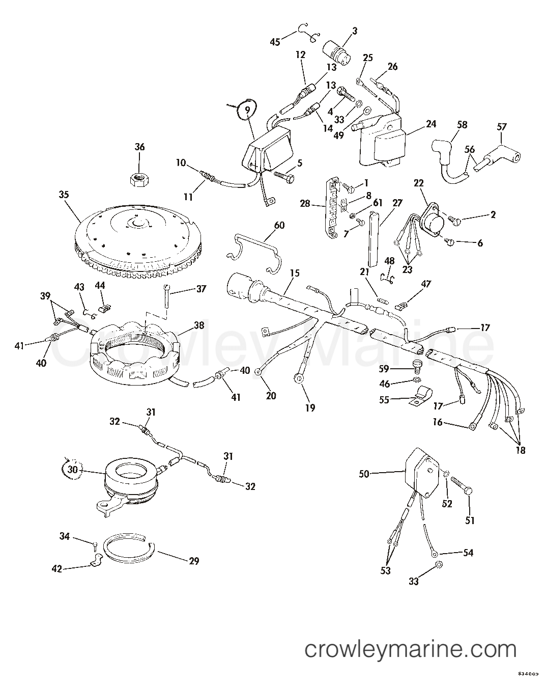 1983 Sea Drive 1.6L - 2BBLCTR - IGNITION SYSTEM