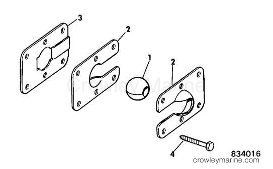 1983 Sea Drive 1.6L - 2BBLCTR - THRU TRANSOM KIT