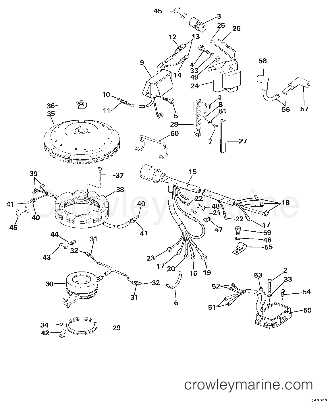 1984 Sea Drive 1.6L - 2BBLCRA - IGNITION SYSTEM