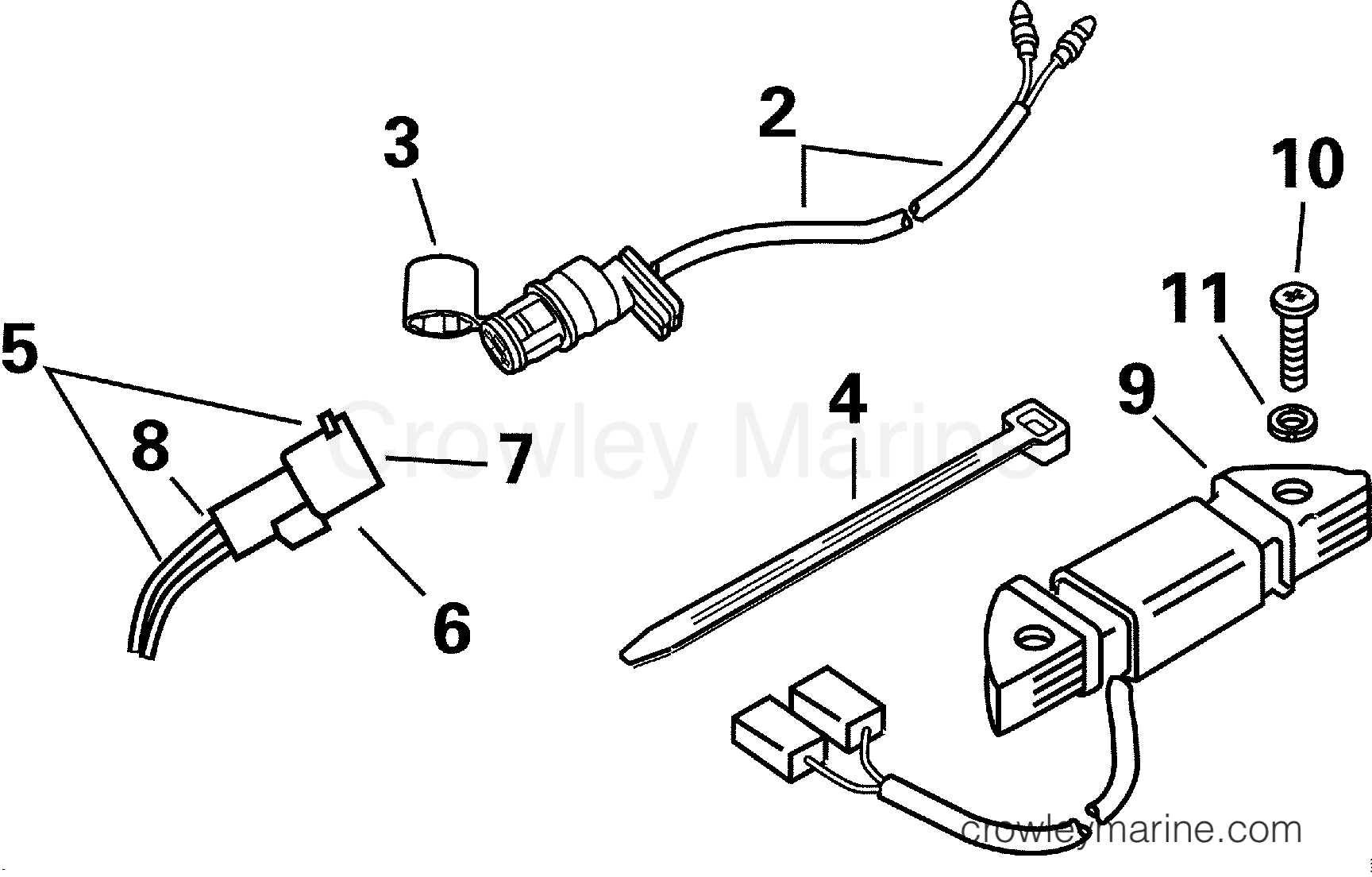 2000 Rigging Accessories - Electrical System - AC LIGHTING KIT - 5 (2-STROKE)