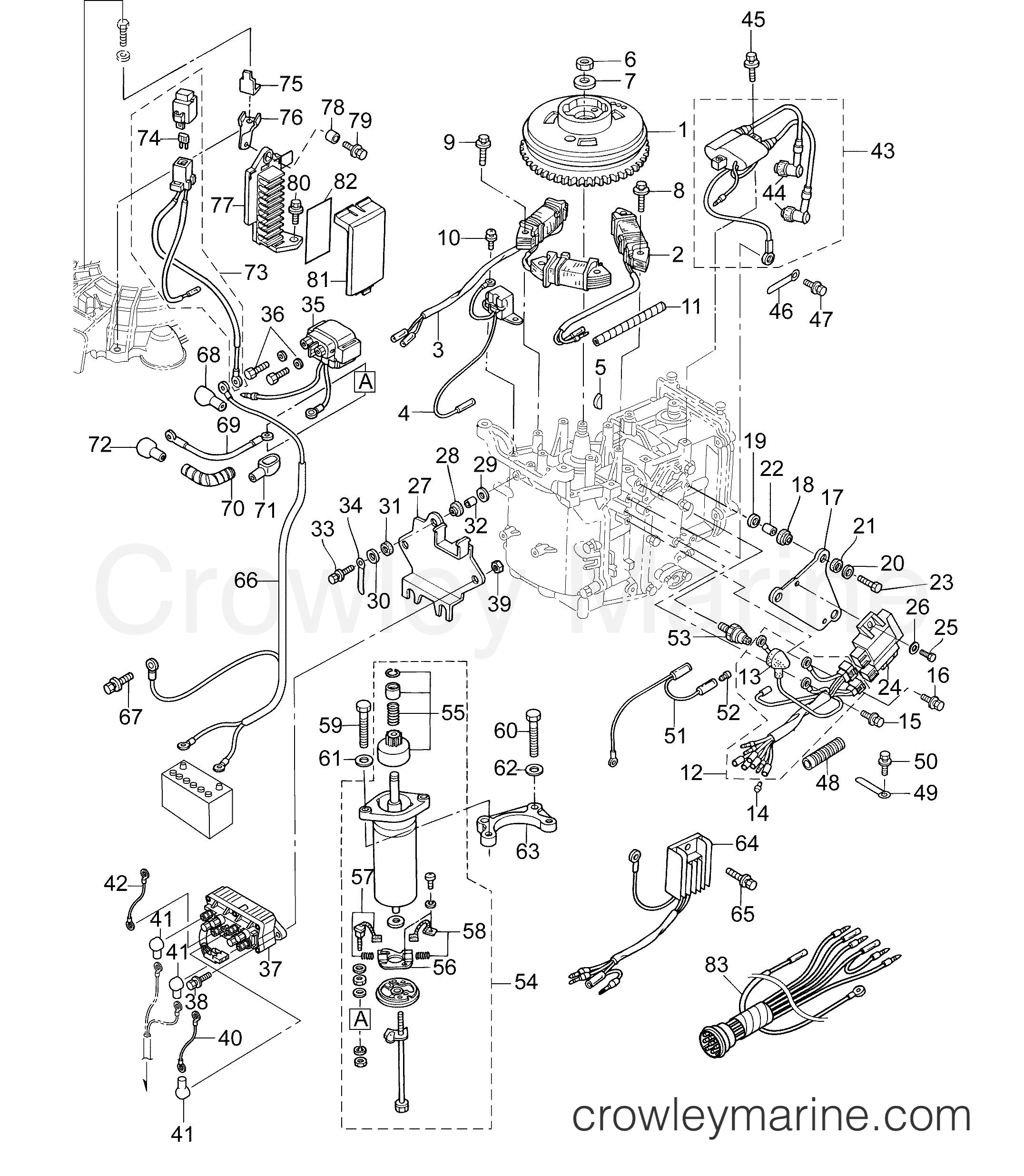 2012 Outboard 9.8 PORTABLE - E10PL4INS - ELECTRICAL SYSTEM