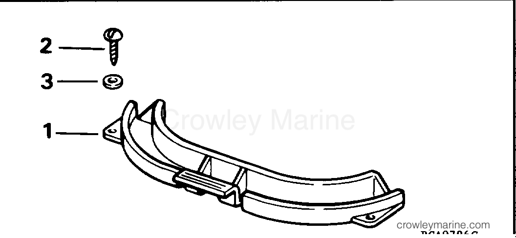 1985 Rigging Parts Accessories - Fuel System - FUEL TANK ANCHOR KIT