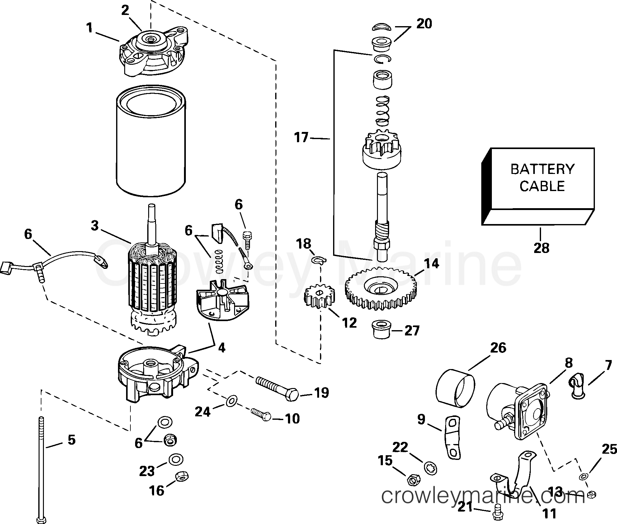 2005 Outboard 115 - J115GLSOB - ELECTRIC STARTER