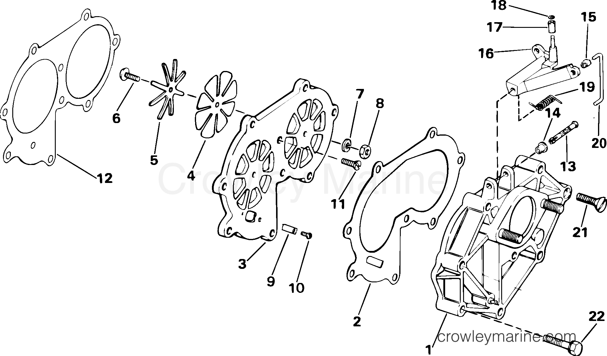 2005 Outboard 25 - J25TESOM - INTAKE MANIFOLD