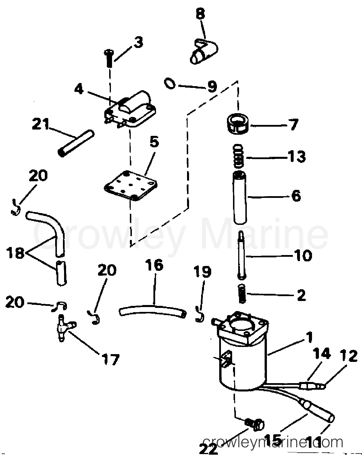 1993 Evinrude Outboards 15 - E15RLETB - ELECTRIC PRIMER SYSTEM section