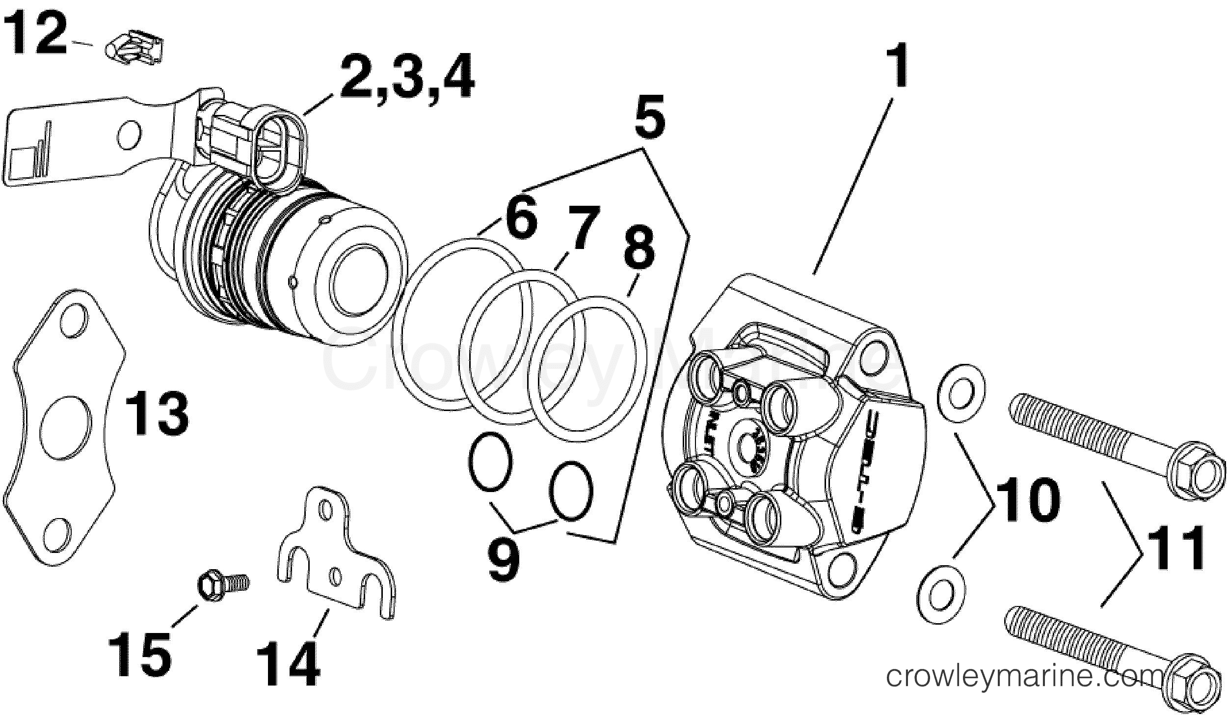 AA Outboard 200 - 2.6L - E200DPXAAA - FUEL INJECTOR