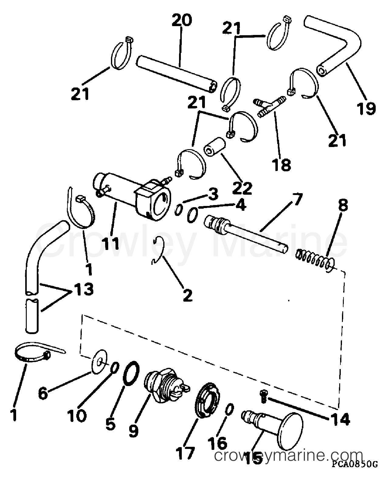 1995 Outboard 30 - J30REOB - PRIMER SYSTEM